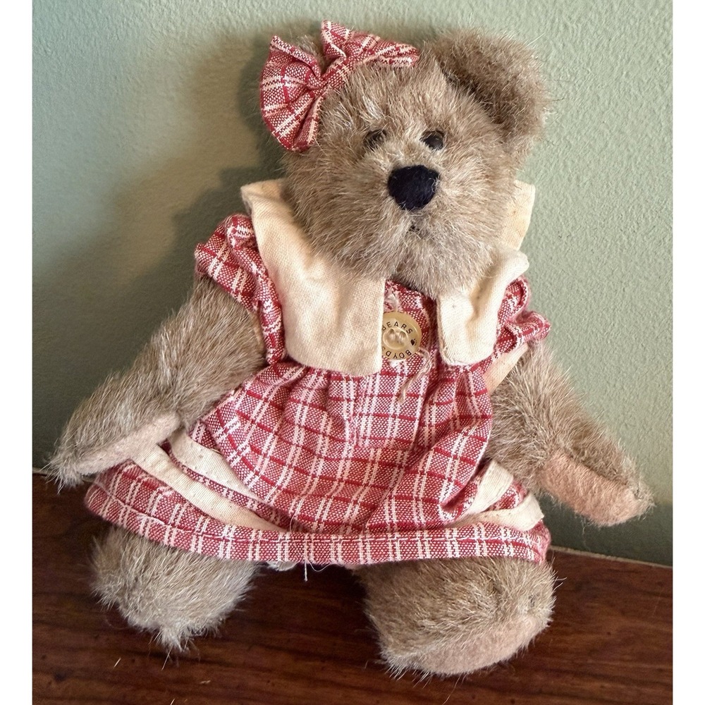 Boyds Bears Lois B. Bearlove 6.5" Plush Bear #913956, Jointed, 1990-99